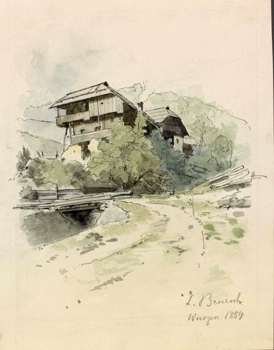 Motif from Podkoren by Ladislav Benesch